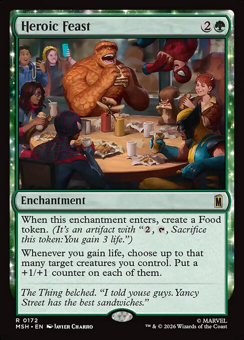 Heroic Feast #172 from Marvel Super Heroes