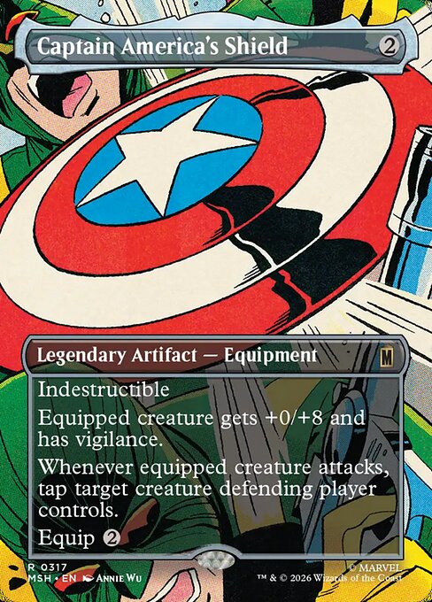 Captain America's Shield #317 from Marvel Super Heroes