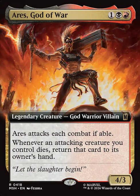 Ares, God of War #418 from Marvel Super Heroes