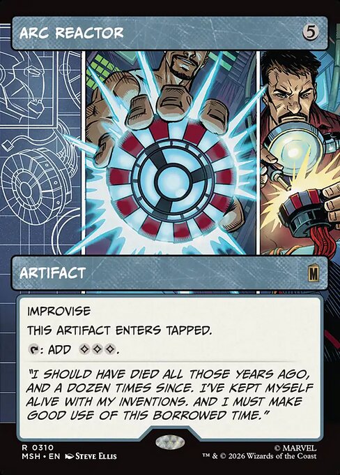 Arc Reactor #310 from Marvel Super Heroes