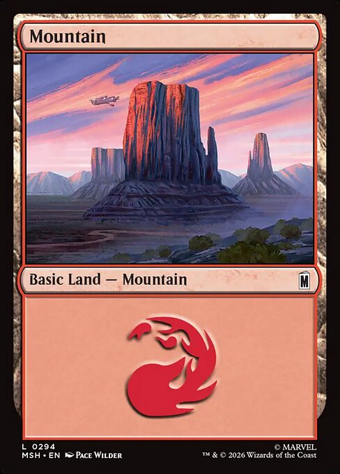 Mountain #294 from Marvel Super Heroes