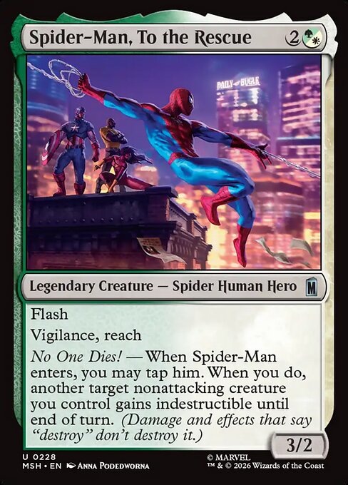 Spider-Man, To the Rescue #228 from Marvel Super Heroes