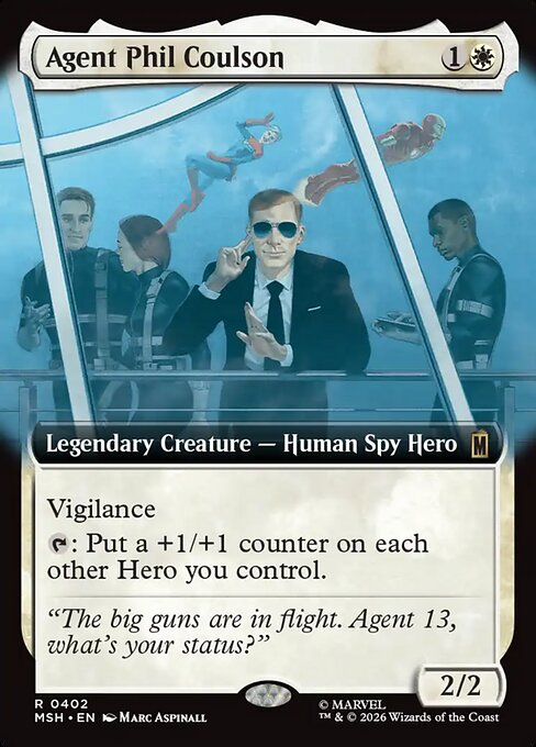 Agent Phil Coulson #402 from Marvel Super Heroes