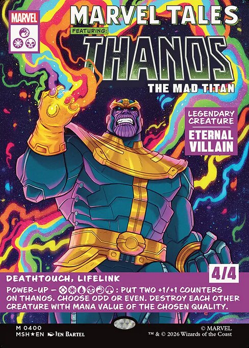 Thanos, the Mad Titan #400 from Marvel Super Heroes
