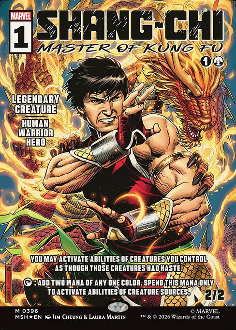 Shang-Chi, Master of Kung Fu #396 from Marvel Super Heroes