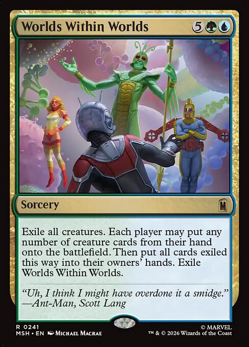 Worlds Within Worlds #241 from Marvel Super Heroes