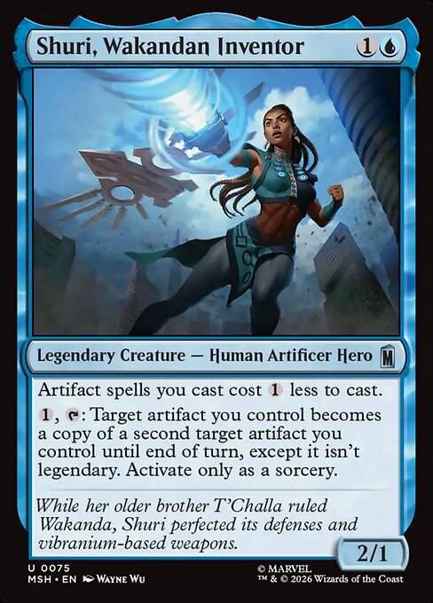 Shuri, Wakandan Inventor #75 from Marvel Super Heroes