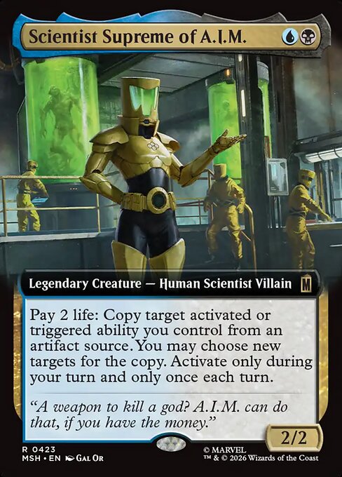 Scientist Supreme of A.I.M. #423 from Marvel Super Heroes