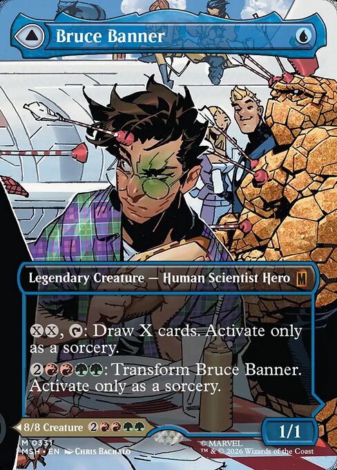 Bruce Banner // The Incredible Hulk #331 from Marvel Super Heroes