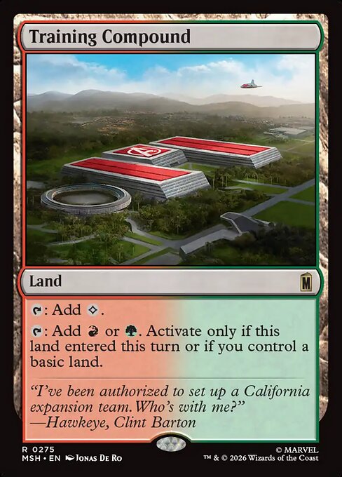Training Compound #275 from Marvel Super Heroes