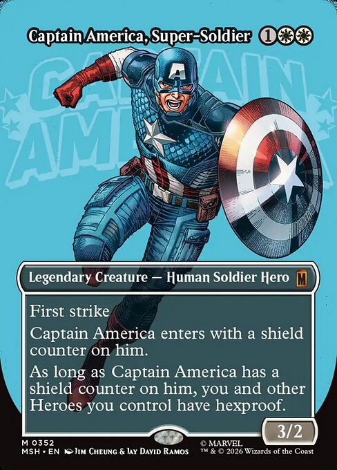 Captain America, Super-Soldier #352 from Marvel Super Heroes