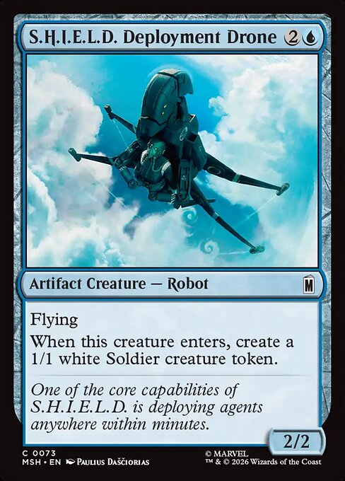 S.H.I.E.L.D. Deployment Drone #73 from Marvel Super Heroes