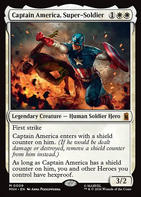 Captain America, Super-Soldier #9 from Marvel Super Heroes