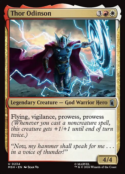 Thor Odinson #234 from Marvel Super Heroes