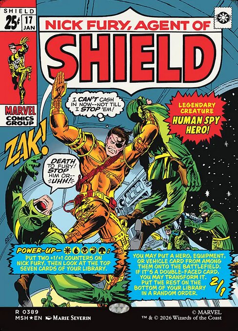 Nick Fury, Agent of S.H.I.E.L.D. #389 from Marvel Super Heroes