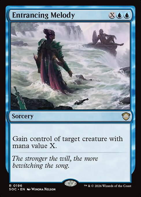 Entrancing Melody #196 from Secrets of Strixhaven Commander