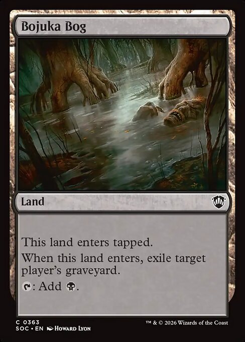 Bojuka Bog #363 from Secrets of Strixhaven Commander