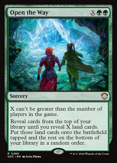 Open the Way #280 from Secrets of Strixhaven Commander