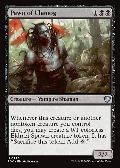 Pawn of Ulamog #223 from Secrets of Strixhaven Commander