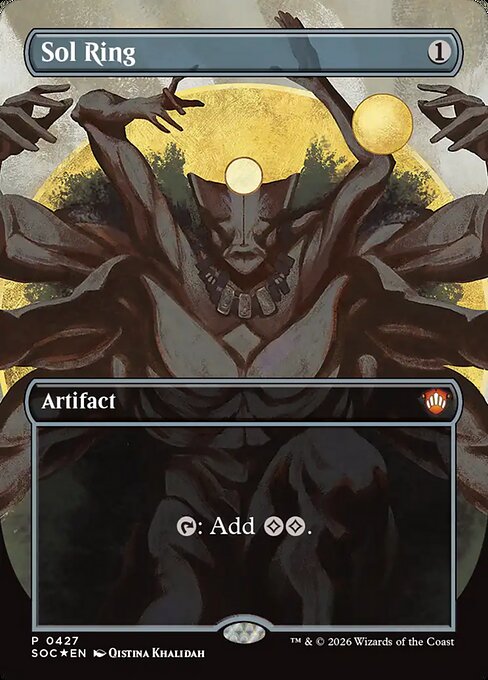 Sol Ring #427 from Secrets of Strixhaven Commander