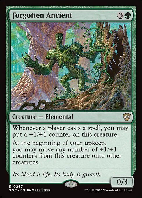 Forgotten Ancient #267 from Secrets of Strixhaven Commander
