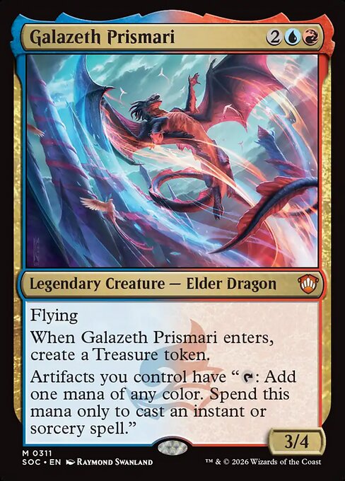 Galazeth Prismari #311 from Secrets of Strixhaven Commander