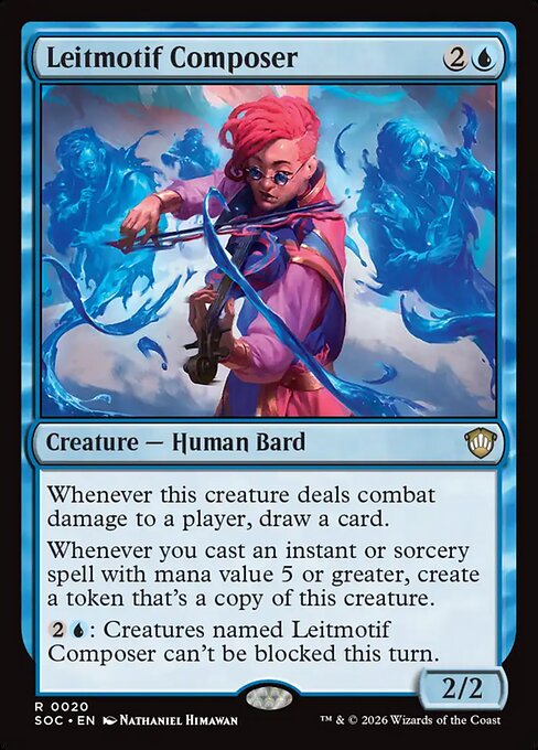 Leitmotif Composer #20 from Secrets of Strixhaven Commander