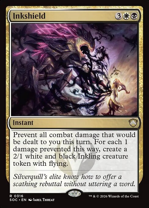 Inkshield #316 from Secrets of Strixhaven Commander