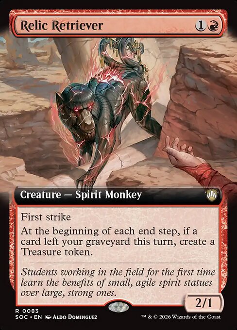 Relic Retriever #83 from Secrets of Strixhaven Commander