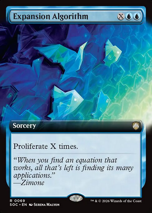 Expansion Algorithm #69 from Secrets of Strixhaven Commander
