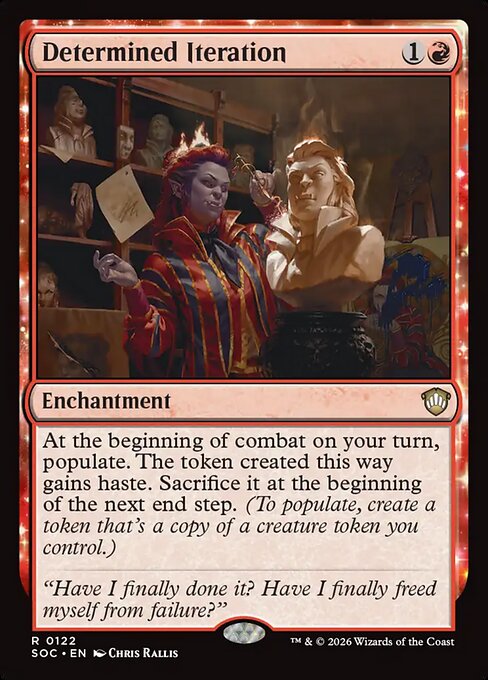 Determined Iteration #122 from Secrets of Strixhaven Commander