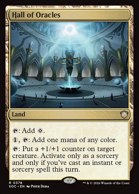 Hall of Oracles #378 from Secrets of Strixhaven Commander