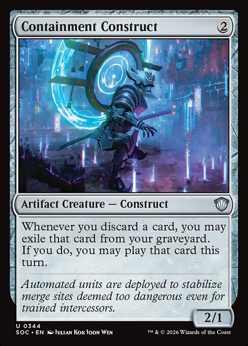 Containment Construct #344 from Secrets of Strixhaven Commander