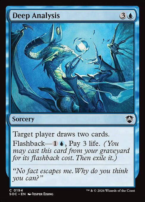Deep Analysis #194 from Secrets of Strixhaven Commander