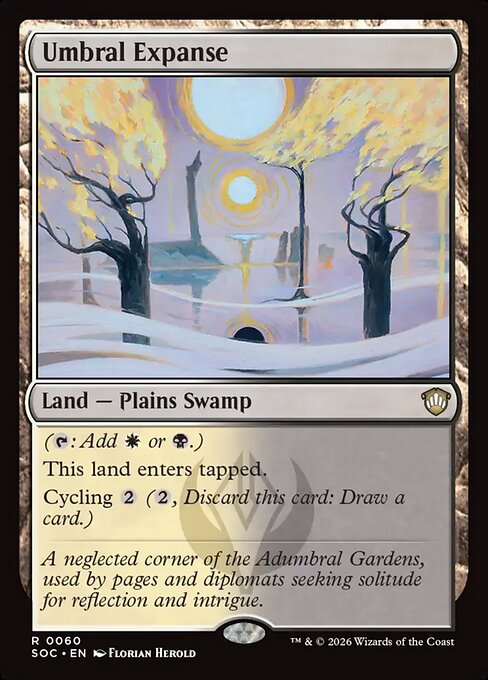 Umbral Expanse #60 from Secrets of Strixhaven Commander