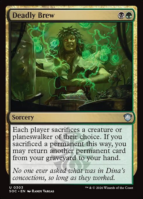 Deadly Brew #303 from Secrets of Strixhaven Commander