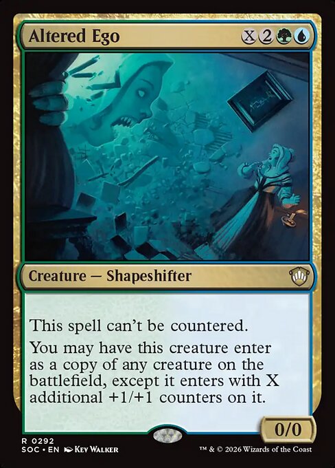 Altered Ego #292 from Secrets of Strixhaven Commander