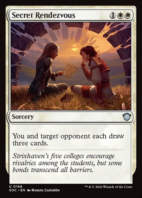 Secret Rendezvous #166 from Secrets of Strixhaven Commander