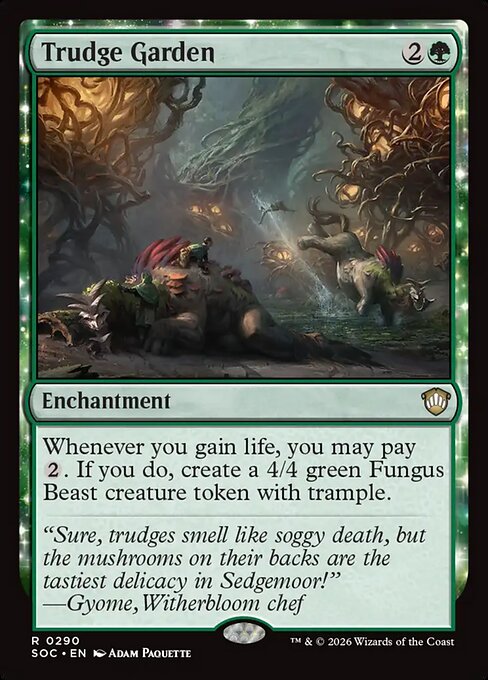 Trudge Garden #290 from Secrets of Strixhaven Commander