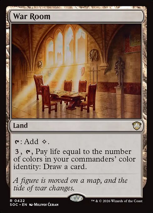 War Room #422 from Secrets of Strixhaven Commander