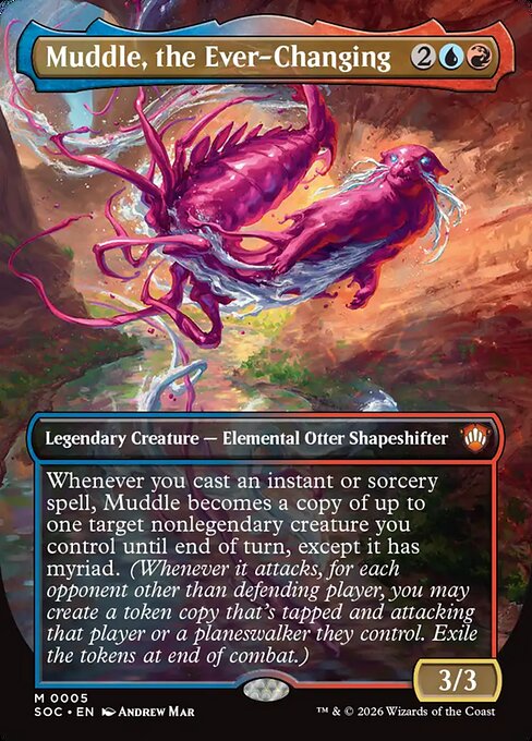 Muddle, the Ever-Changing #5 from Secrets of Strixhaven Commander