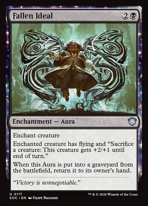 Fallen Ideal #117 from Secrets of Strixhaven Commander