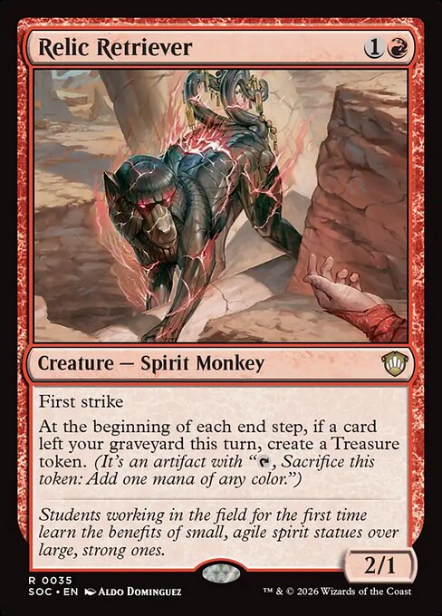 Relic Retriever #35 from Secrets of Strixhaven Commander