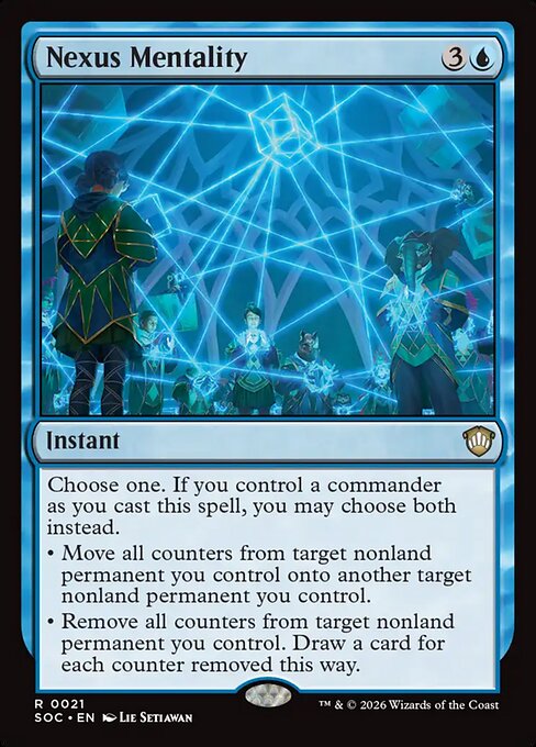 Nexus Mentality #21 from Secrets of Strixhaven Commander