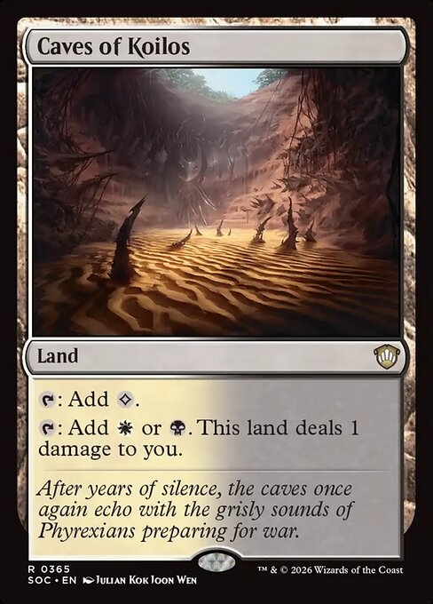 Caves of Koilos #365 from Secrets of Strixhaven Commander