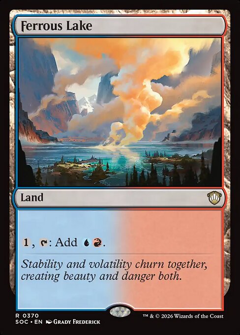 Ferrous Lake #370 from Secrets of Strixhaven Commander