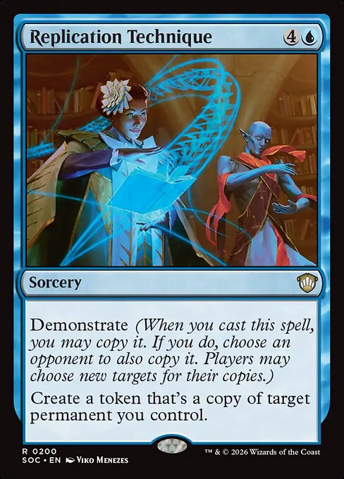 Replication Technique #200 from Secrets of Strixhaven Commander