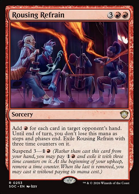 Rousing Refrain #253 from Secrets of Strixhaven Commander