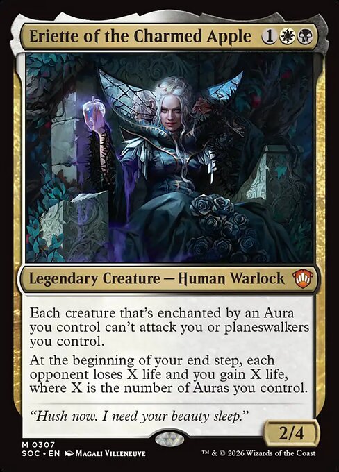 Eriette of the Charmed Apple #307 from Secrets of Strixhaven Commander