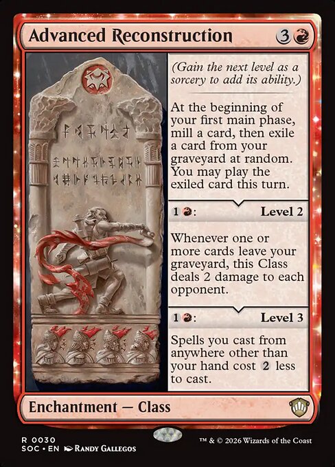 Advanced Reconstruction #30 from Secrets of Strixhaven Commander